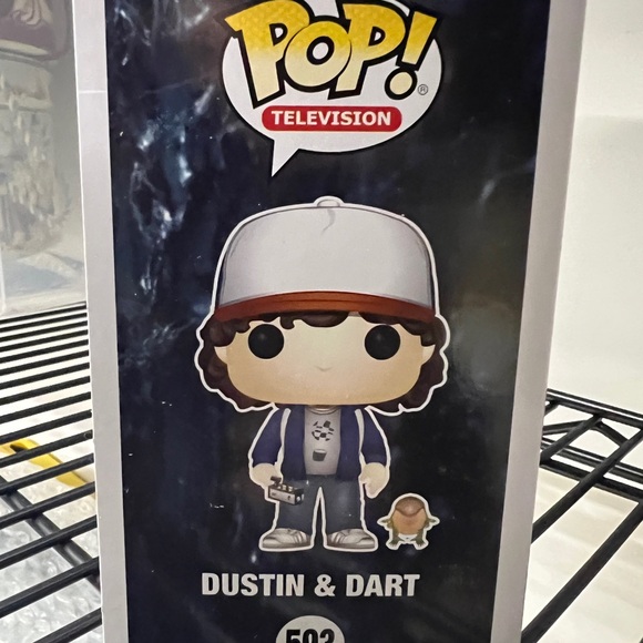 Funko Pop Stranger Things Dustin & Dart Vinyl Figure #593 - Picture 2 of 4
